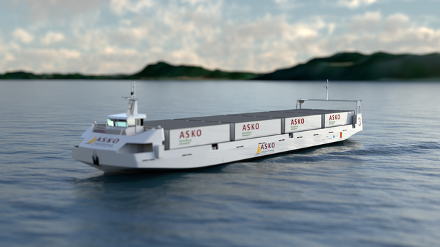 Askos sjødroner skal få strøm fra brukte bilbatterier