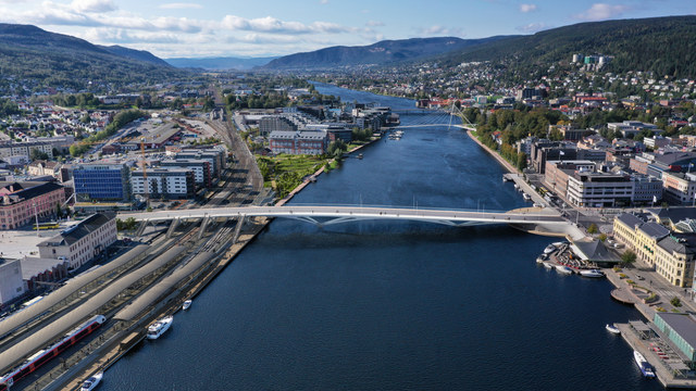 Drammens nye bybru er lyst ut. Skal stå klar i 2025, lover kommunen