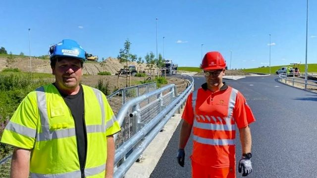 Nye bruer åpnes for trafikk på den gamle riksveien mellom Løten og Elverum