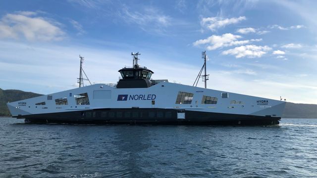 Norge leder an innen maritim bruk av hydrogen – kan gi nye industrisatsinger