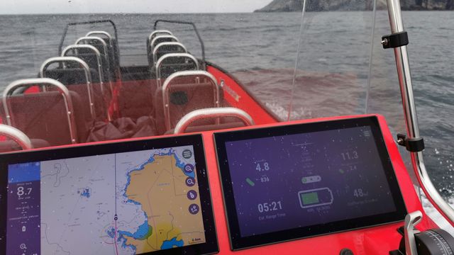 Gründer kjørte elbåt 87 nautiske mil fra Florø til Ålesund