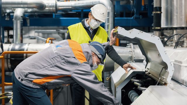 Har testet skipsmotor med 70 prosent ammoniakkdrivstoff