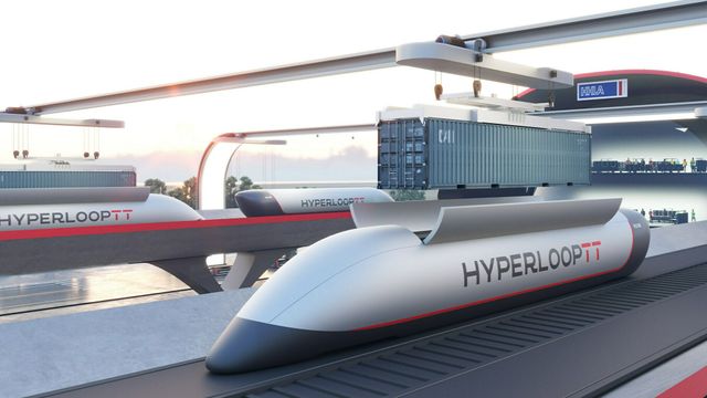 Storhavn vil frakte containere via hyperloop