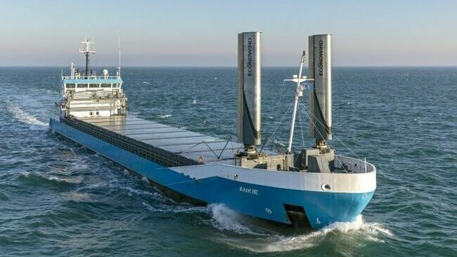 Nytt prosjekt skal forske på vindteknologi på skip