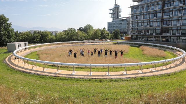 Europas første hyperloop-testbane åpnet i Sveits