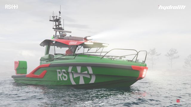 Green Saver skal redde liv på sjøen med elektrisk framdrift og kunstig intelligens