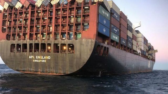 Skipene blir større – men sikringen av containerne henger etter