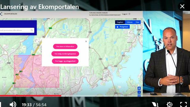 Ekomportalen skal gi økt bredbåndsutbygging i Norge