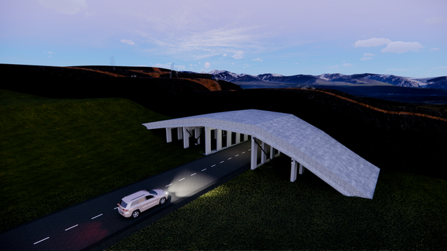 Vil bygge verdens første biltunnel under glohet lava