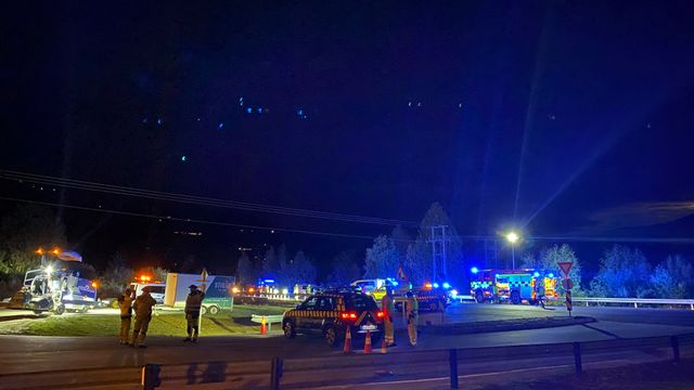 Trafikkdirigent døde etter påkjørsel i Ål i Hallingdal