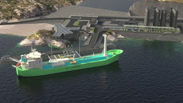 Kinesisk verft skal bygge skipene som skal frakte CO₂ fra fangst til lager