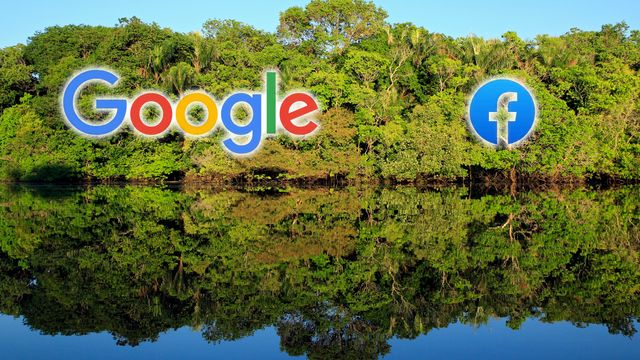 Google og Facebook presses til å innføre miljøtiltak