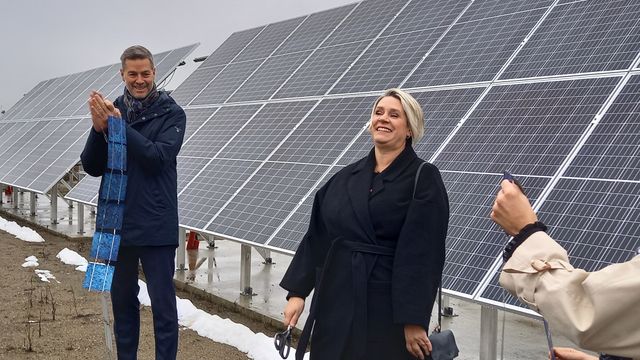 Oljeministeren vil ha mer norsk solenergi