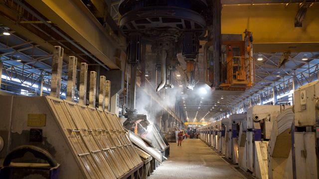 Hydros aluminiumsverk er blant landets største utslippspunkt