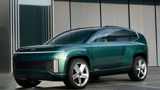 Hyundais konsept viser deres neste elektriske SUV