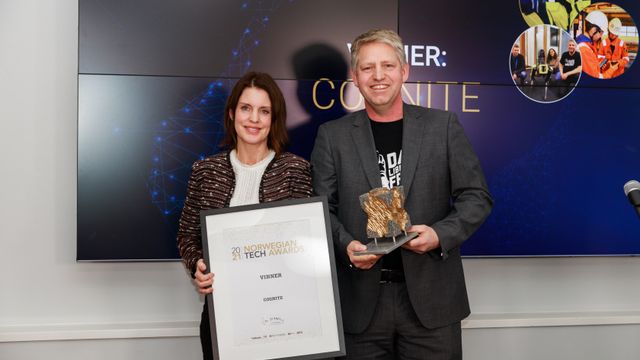 Cognite er årets vinner av Norwegian Tech Awards