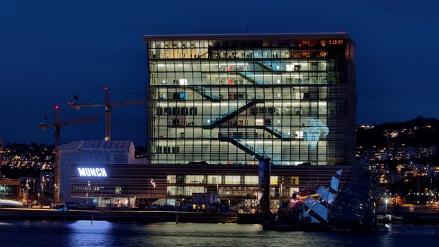 Skulle kranglet om tekniske anlegg i Munchmuseet i 15 uker. Nå har de blitt enige
