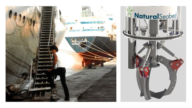 Utvikler teknologi for å hente opp skipsavfall