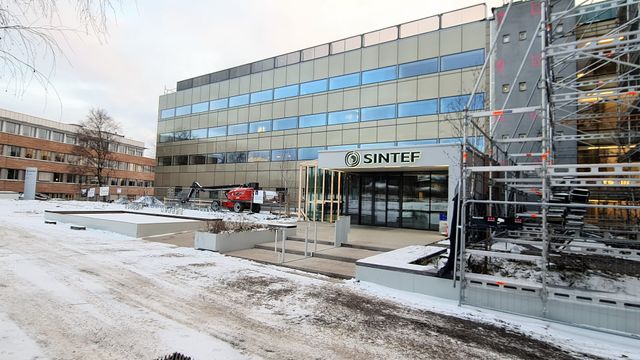 Sintef-bygget i Oslo får ny drakt med solceller og passivhus-isolasjon