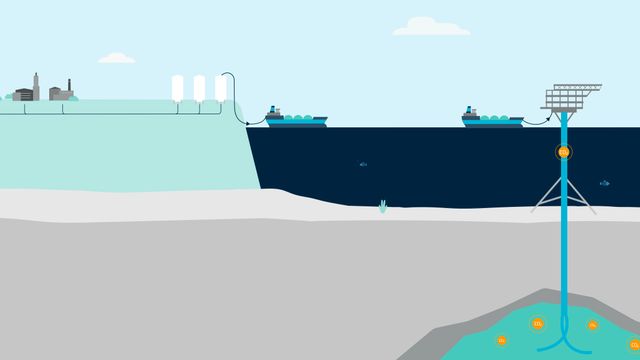 To danske prosjekter for CO₂-lagring i Nordsjøen får støtte