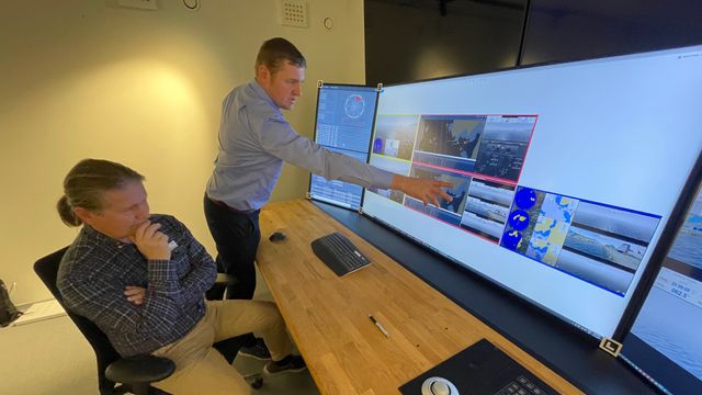 Her utvikles kontrollsenteret for autonome skip