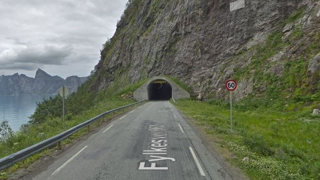 Fylkesvei 862 på Senja: Svartholatunnelen trenger skredsikring