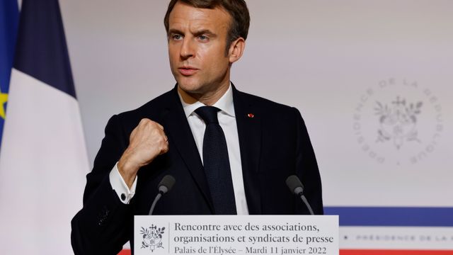 Macron ber om nye lover for å ansvarliggjøre spredere av falske nyheter