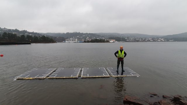 Norsk gründerselskap vil levere flytende solceller til hele verden