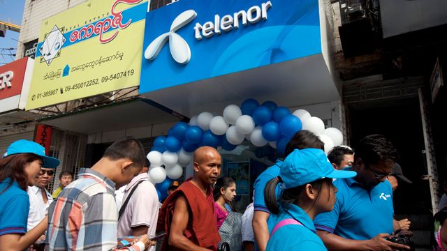 Ooredoo følger Telenor ut av Myanmar