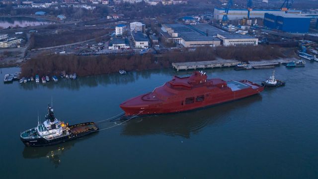 Et nytt kystvaktskip er på vei fra Romania