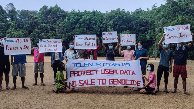 Kilde: Telenor-ansatte i Myanmar ber selskapet sette kundenes sikkerhet først