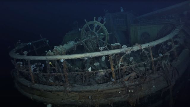 Fant historisk skip ved Antarktis