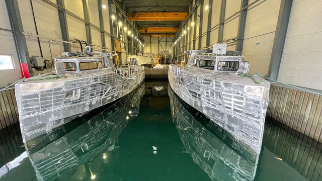 Grovfjord-verft gikk konkurs før de fikk ferdigstilt ni autonome skip