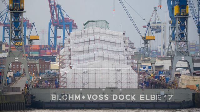 Tyskland har tatt beslag i verdens største yacht