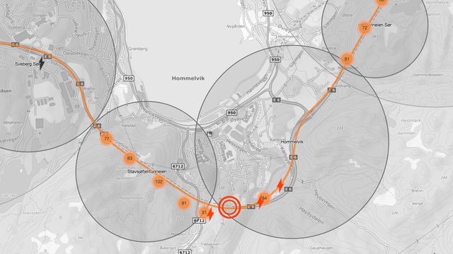 Jordras på E6 i Trøndelag: Nye Veier sprengte om lag 200 meter fra skredet