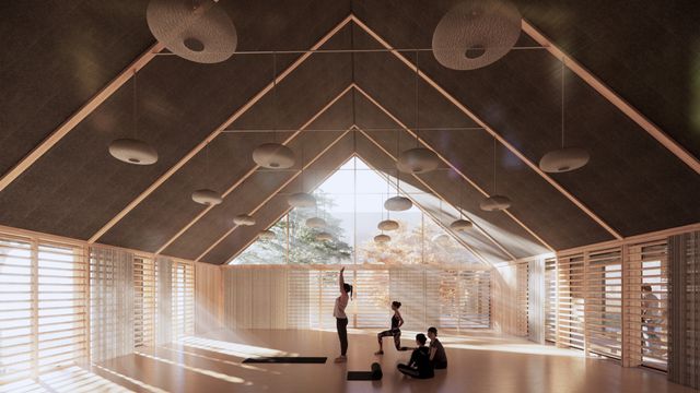Helende arkitektur ligger bak Norges første sykehus bygget med massivtre