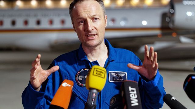 Astronaut på ISS så rakettangrep mot Ukraina