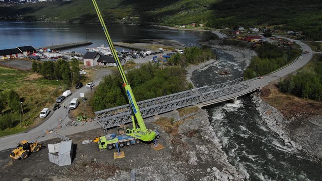 E6 i Nord-Troms gjenåpnes onsdag