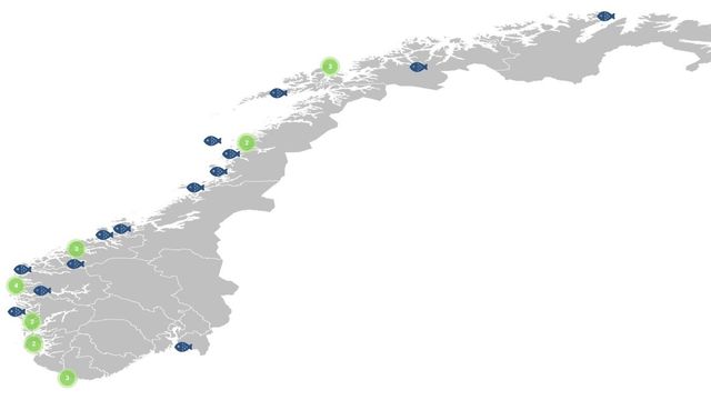 Oversikt: 26 selskaper vil bygge landbaserte lakseanlegg i Norge