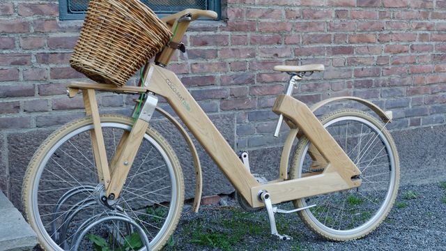 Nå kan du kjøpe sykkel med ramme av limtre