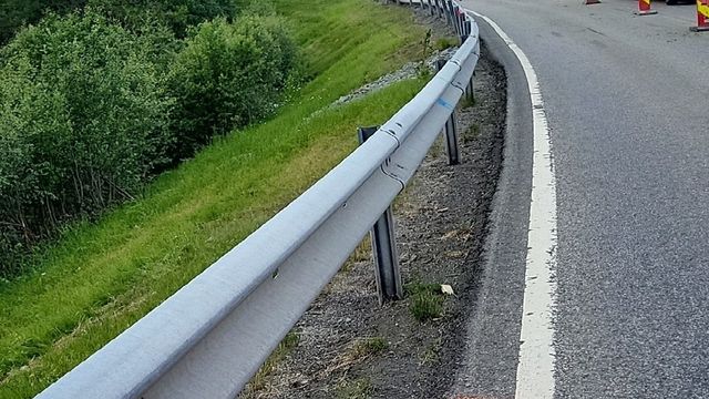 Setningsskader på E6 i Oppdal: Det haster å reparere veien
