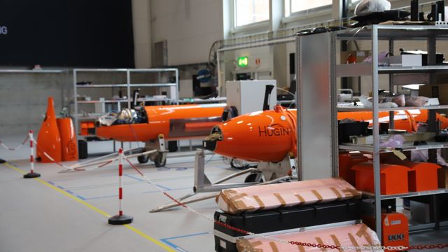 Kongsberg har inngått Hugin-kontrakter verdt 450 millioner kroner 