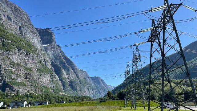 Ny årstopp i strømprisen på Østlandet og Vestlandet