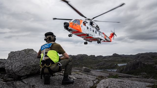 På vakt med luftas nye dronning