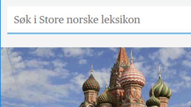 Store norske leksikon har blokkert all trafikk fra Russland