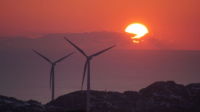Sverige på topp ti blant verdens vindkraftland