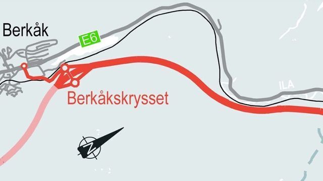 E6: Nye Veier har lyst ut konkurransen om Berkåk-Vindåsliene