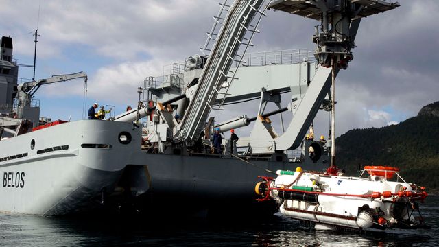 Sverige sender skip med sonarutstyr til området for gasslekkasje