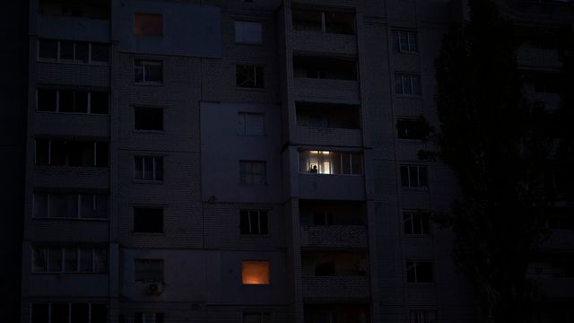 Hundretusener av ukrainere våknet opp uten strøm