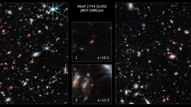 Nye Nasa-bilder viser galakser som tidligere har vært utenfor rekkevidde